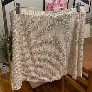 Abercrombie & Fitch sequin mini skirt